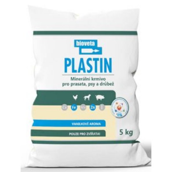 Bioveta Plastin minerálny doplnok pre zvieratá 5kg