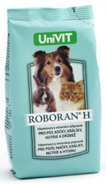 E-shop ROBORAN H vitamínovo-minerálny prípravok pre psy, mačky, králiky a kožušinové zvieratá 250g