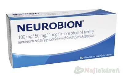 E-shop Neurobion 100 mg/50 mg/1 mg 30 tabliet