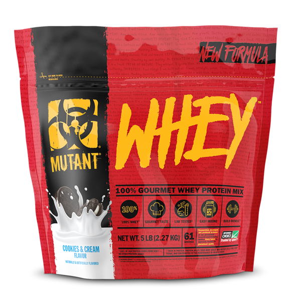 Proteín Mutant Whey - PVL jahodový krém 908g