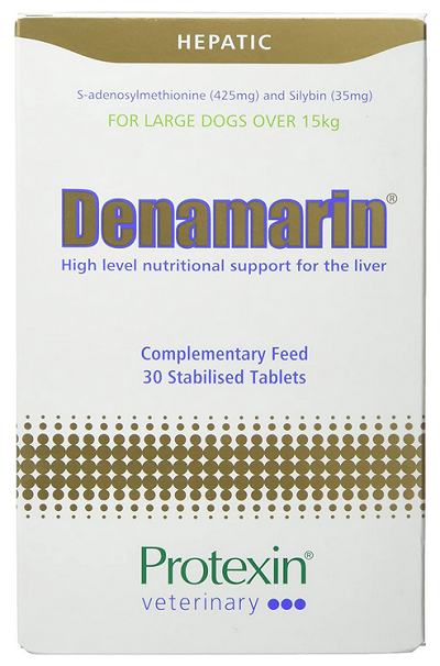 E-shop Protexin Denamarin dog tablety na podporu pečene pre veľké psy 30tbl