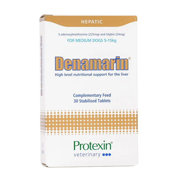 Protexin Denamarin dog tablety na podporu pečene pre stredné psy 30tbl