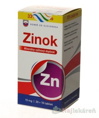 E-shop Dobré z SK Zinok 15 mg, 40 ks