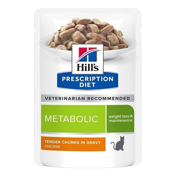 HILLS PD Feline Metabolic kapsičky pre mačky 12x85g