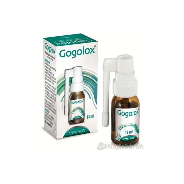 GOGOLOX proti kašľu na vykašliavanie 13 ml