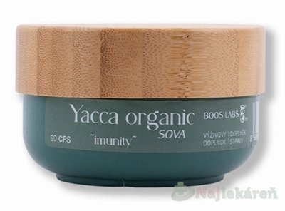 E-shop Yacca organic SOVA imunity 90ks