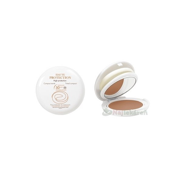 AVENE Kompaktný make-up SPF 50 svetlý odtieň 10g