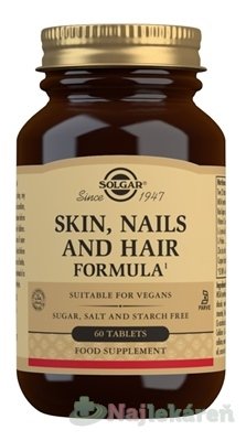 E-shop Solgar Skin, Nails and Hair 60 ks