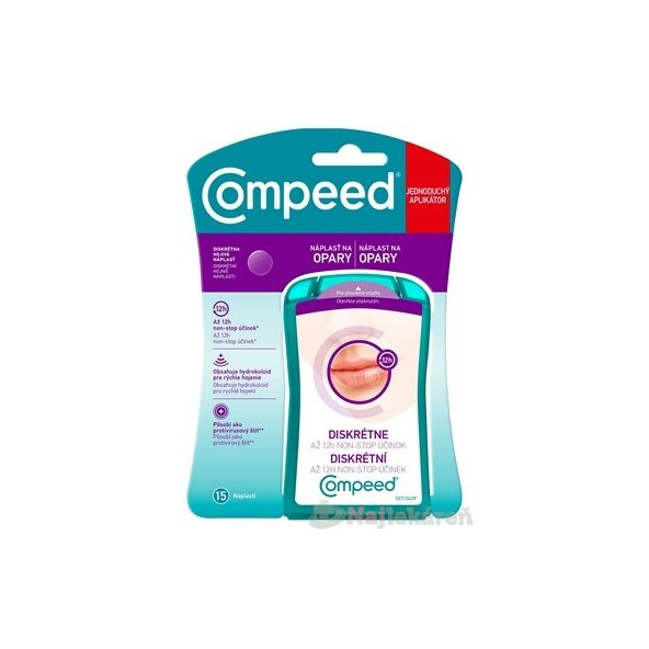 Compeed NÁPLASŤ na opary 15 ks