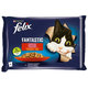 FELIX Fantastic cat Multipack králik&jahňa v želé kapsičky pre mačky 4x85g