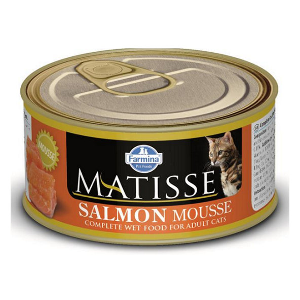 Farmina MO P MATISSE cat salmon mousse (pena), konzerva pre mačky 85g