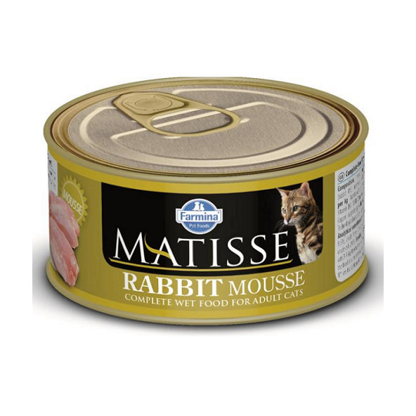 Farmina MO P MATISSE cat rabit mousse (pena), konzerva 85g