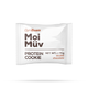 MoiMüv Protein Cookie - GymBeam, dvojitá čokoláda, 75g