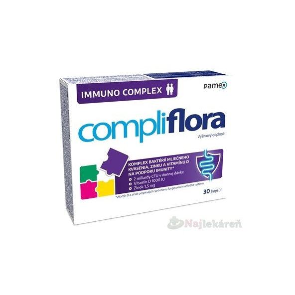 compliflora Immuno complex cps (inov.2023) 30 ks