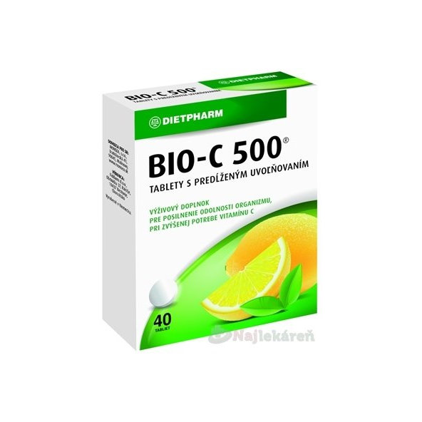 DIETPHARM BIO-C 500, 40 ks