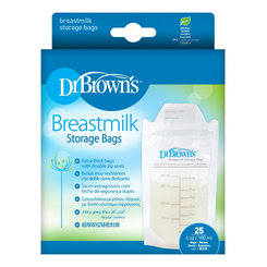 DR.BROWN'S Vrecká na uskladnenie materského mlieka 180 ml 25ks