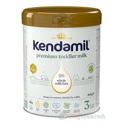 KENDAMIL Premium 3 HMO+ mliečna výživa malých detí (od ukonč. 12. mesiaca) 800 g