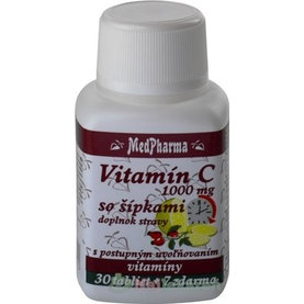 MedPharma VITAMÍN C 1000 MG so šípkami