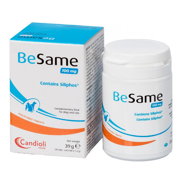 BeSame 100mg podpora metabolizmu a pečene pre psy a mačky 30tbl