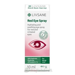 LIVSANE Očný sprej Červené a podráždené oči 10 ml