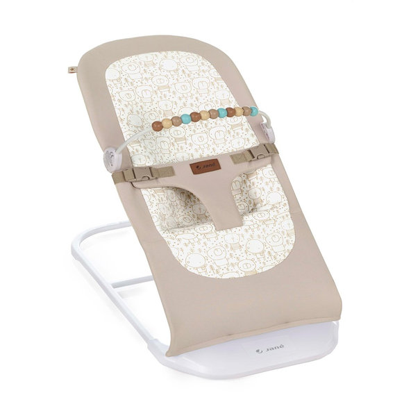 JANÉ Lehátko pohupujúce ergonomické Baluu, od 0+ do 9kg, Glitter