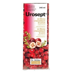 Dr. Müller UROSEPT (so šťavou brusníc) 245 ml