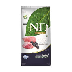 Farmina N&D cat PRIME (GF) adult, lamb & blueberry granule pre mačky 5kg