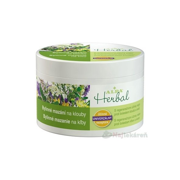 ALPA Herbal Bylinné mazanie 250ml