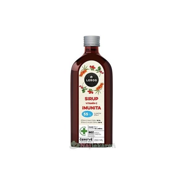 LEROS Sirup Vitamín C Imunita 250 ml