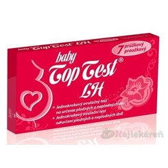 Baby Top Test LH ovulačný - 7 prúžkový