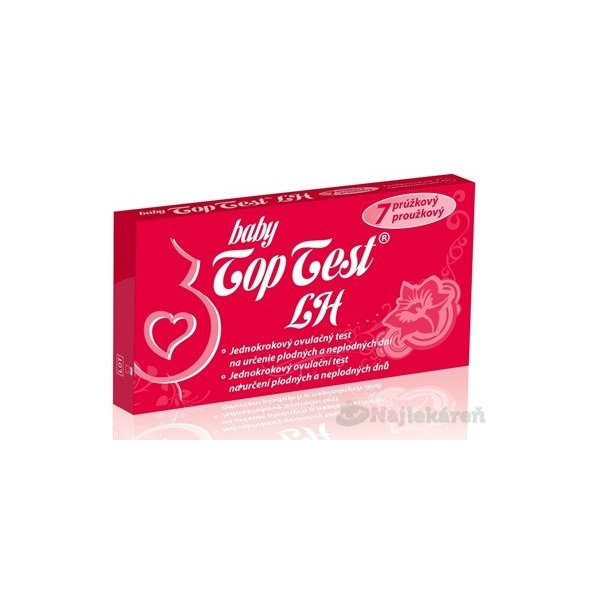 Baby Top Test LH ovulačný - 7 prúžkový