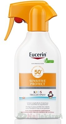 E-shop Eucerin SUN SENSITIVE PROTECT SPF 50+ Detský sprej 250ml