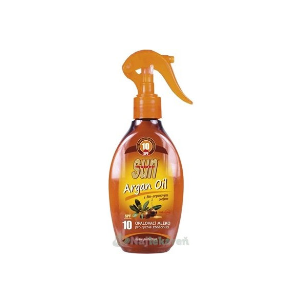 SUNVITAL ARGAN OIL SPF10 MLIEKO 200