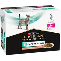 Purina VD Feline - EN Gastroint. Salmon kapsičky pre mačky 10x85g