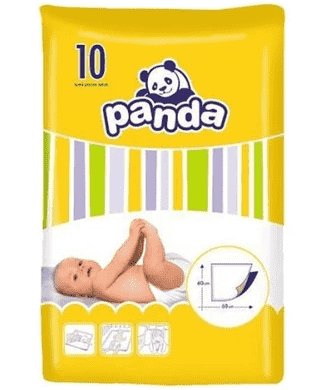 E-shop 2x BELLA PANDA - dětské přebalovací podložky 10 ks