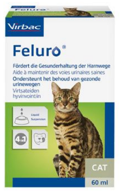 E-shop Feluro pre zdravé močové cesty mačiek 60ml