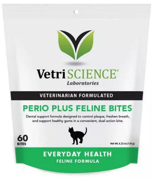 E-shop Vetri Science Perio Plus Feline zdravá ústna dutina žuvacie kúsky pre mačky 60ks