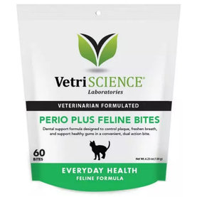 Vetri Science Perio Plus Feline zdravá ústna dutina žuvacie kúsky pre mačky 60ks