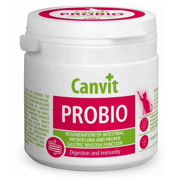 Canvit Probio vitamíny pre mačky 100 g