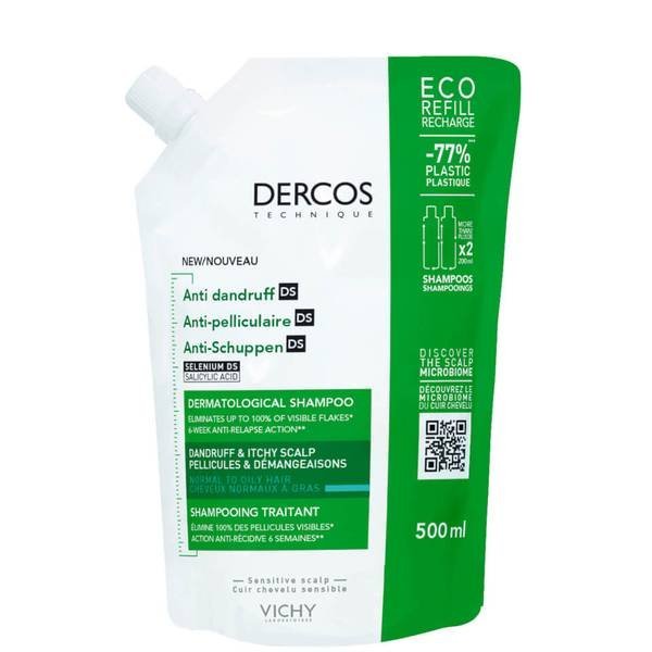 E-shop VICHY Dercos náhradná náplň šampón proti mastným lupinám 500ml