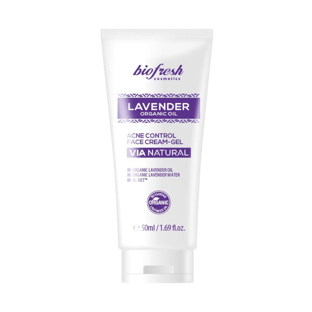 E-shop Gél na tvár proti akné s organickým levanduľovým olejom Lavender 50ml