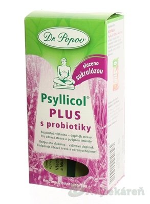 E-shop DR. POPOV PSYLLICOL PLUS s probiotikami