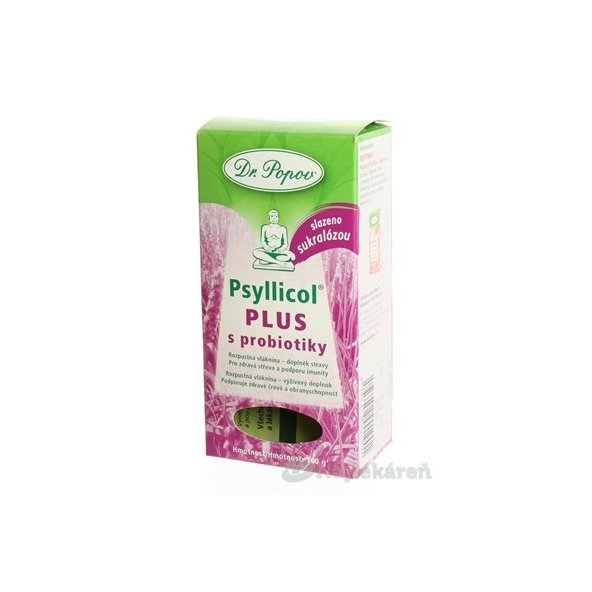 DR. POPOV PSYLLICOL PLUS s probiotikami