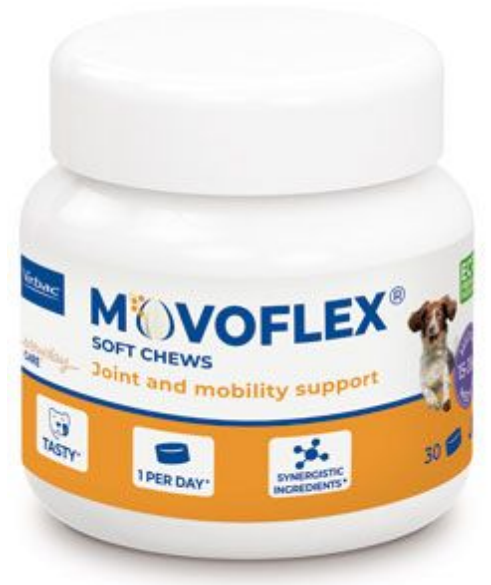 E-shop Movoflex Soft Chews M kĺbová výživa žuvacie tablety pre psy 30tbl
