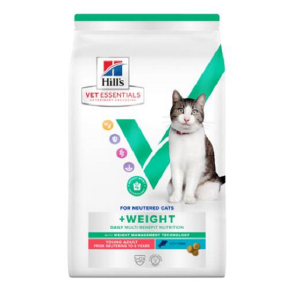 HILLS VE Feline Multi Benefit Adult Weight Tuna granule pre kastrované mačky 1,5kg