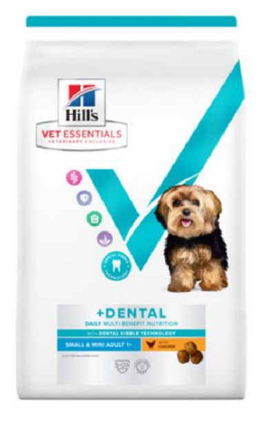 E-shop HILLS VE Canine Multi benefit Adult Dental Small & Mini Chicken granule pre psy 2kg