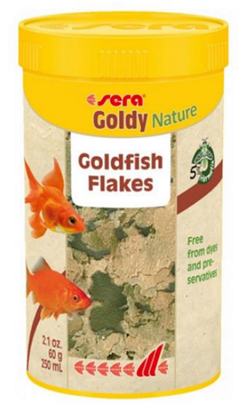 E-shop Sera Goldy Nature krmivo pre menšie studenovodné ryby 250ml