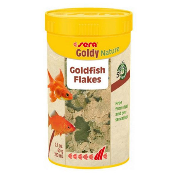 Sera Goldy Nature krmivo pre menšie studenovodné ryby 250ml