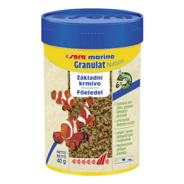 Sera Marine Granules Nature krmivo pre morské ryby 100ml