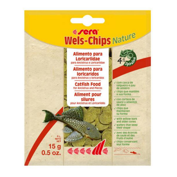 Sera Catfish Chips Nature krmivo pre sumčeky 15g